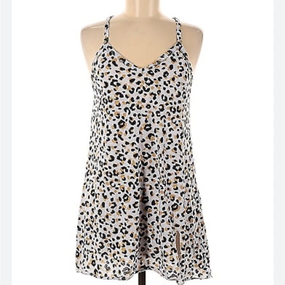 Miken Other - Miken leopard swimsuit coverup, size large